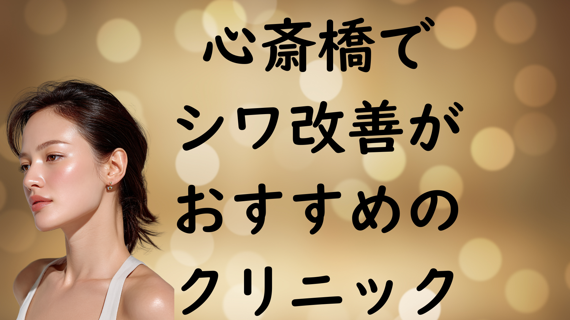 心斎橋のシワの画像