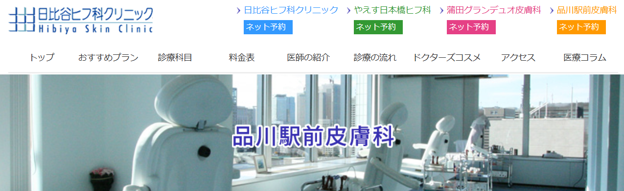 品川駅前皮膚科の画像