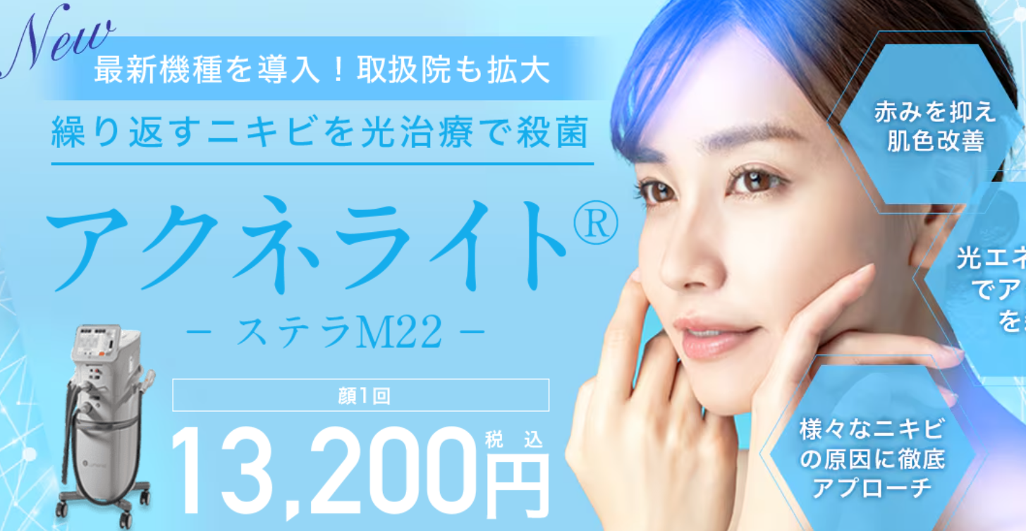 湘南美容クリニックのニキビの画像