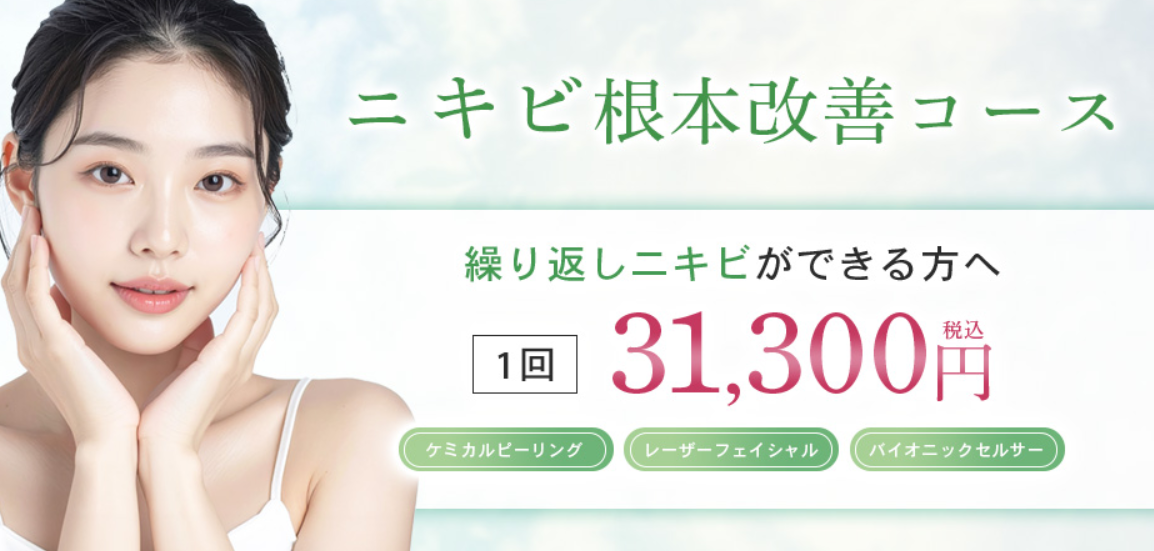 大宮マリアクリニックのニキビの画像