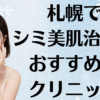 札幌のシミ美白の画像