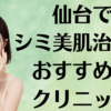 仙台のシミ美白の画像