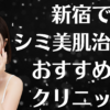 新宿のシミ美白の画像
