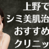 上野のシミ美白の画像
